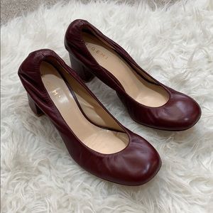 M. GEMI Burgundy Shoes Size 39.5